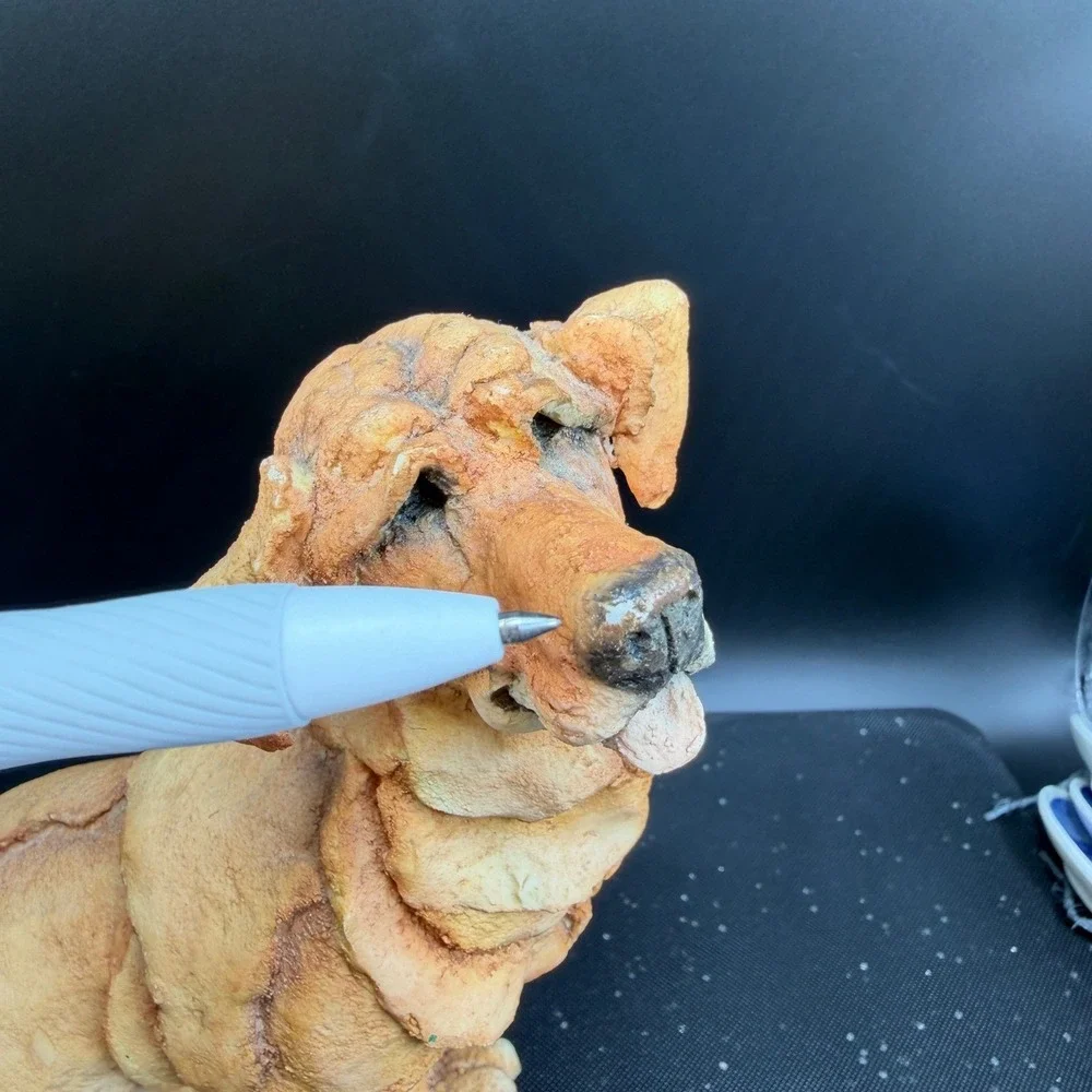 A Breed Apart Golden Retriever Figurine 70005 Country Artists 2001 Dog Statue 7